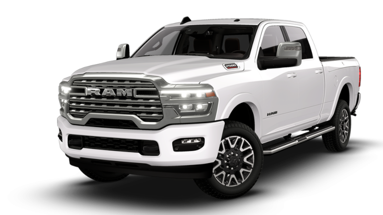 2026 Ram 2500 Limited Longhorn Exterior - Bright White
