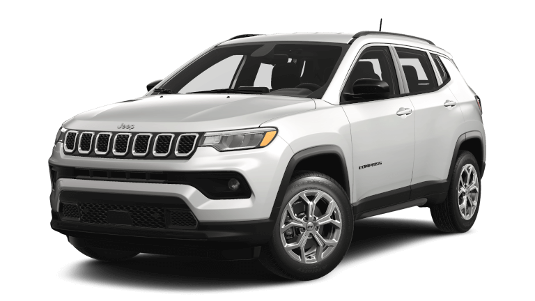2025 Jeep Compass Latitude Exterior - Bright White