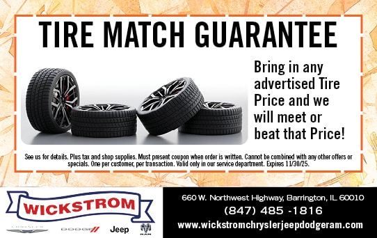 Tire Match Guarantee