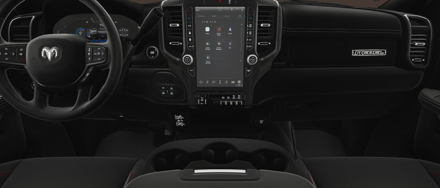2025 Ram 2500 Interior Dashboard