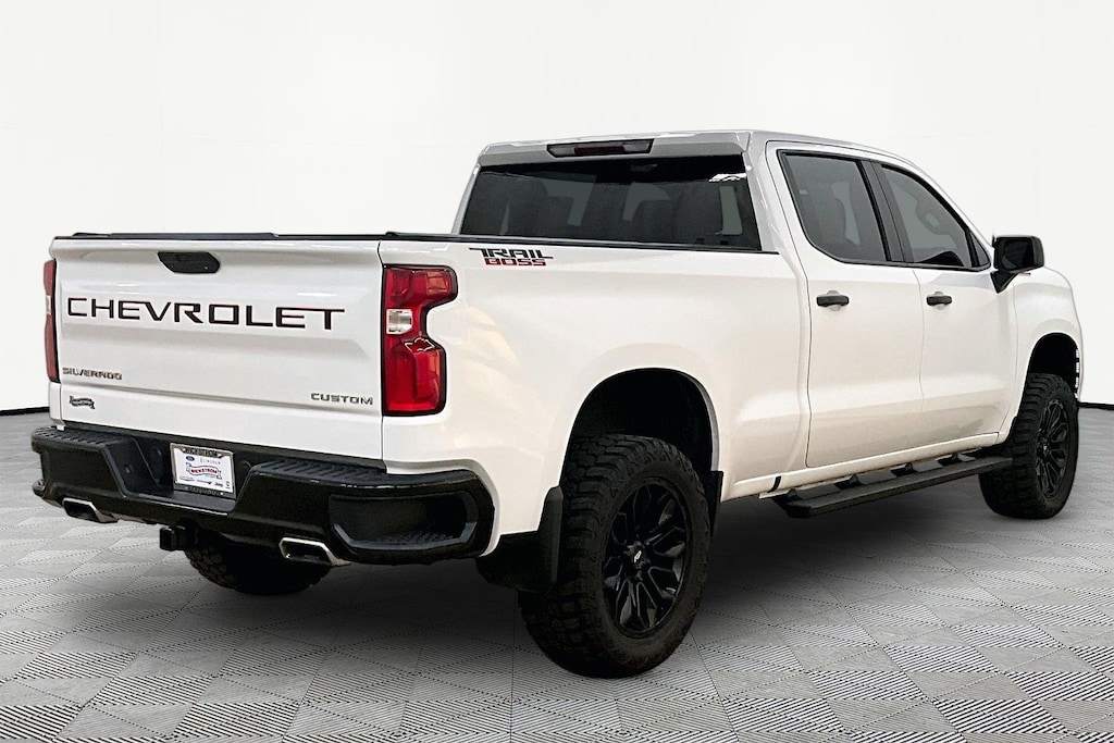 Used 2022 Chevrolet Silverado 1500 LTD Custom Trail Boss Truck Crew Cab