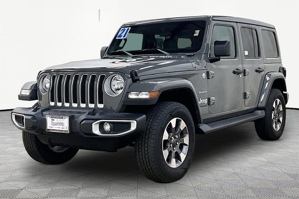 Used 2021 Jeep Wrangler Unlimited Sahara SUV