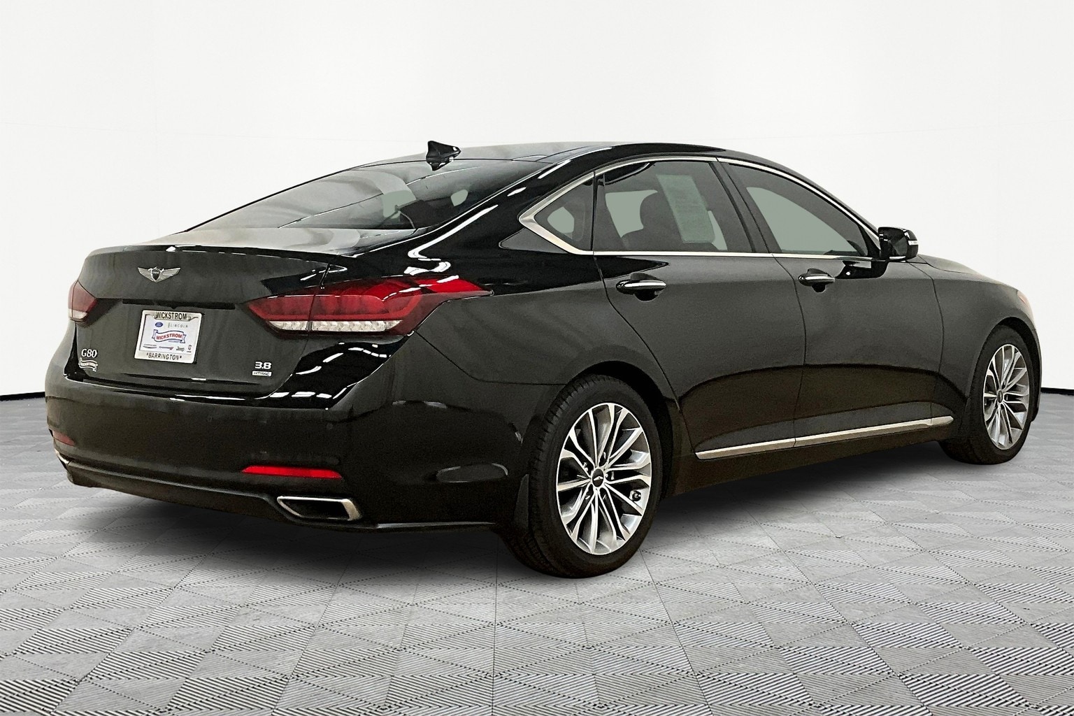 Used 2017 GENESIS G80 Base with VIN KMHGN4JE1HU177898 for sale in Barrington, IL