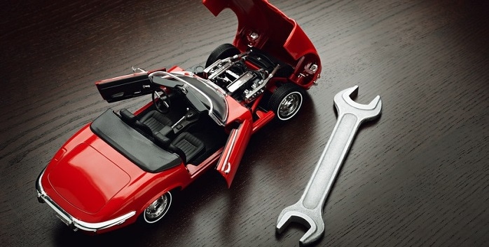 Toy and a Wrench