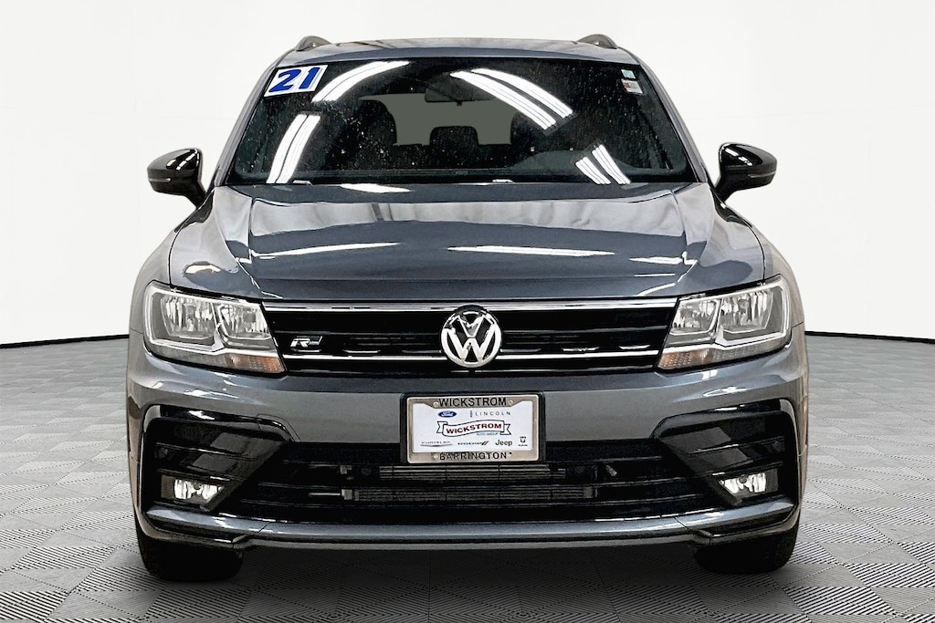 Used 2021 Volkswagen Tiguan 2.0T SE R-Line Black SUV