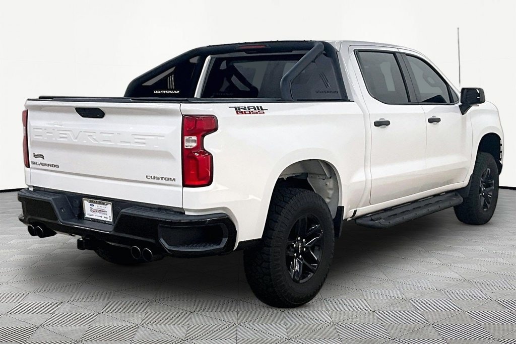 Used 2019 Chevrolet Silverado 1500 Silverado Custom Trail Boss Truck Crew Cab
