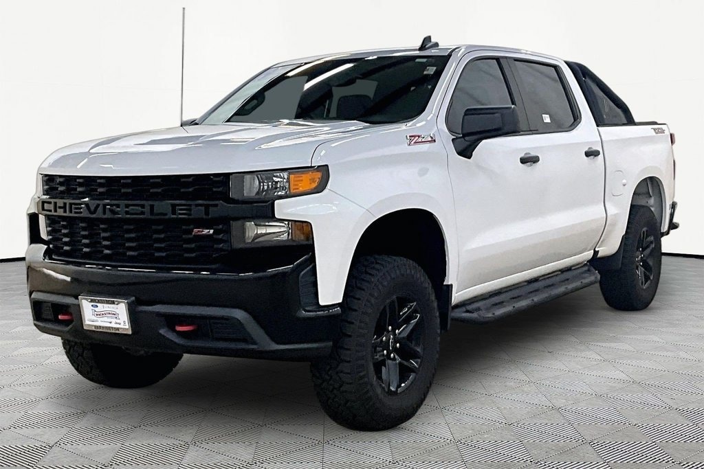 Used 2019 Chevrolet Silverado 1500 Silverado Custom Trail Boss Truck Crew Cab