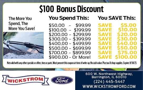 $100 Bonus Discount