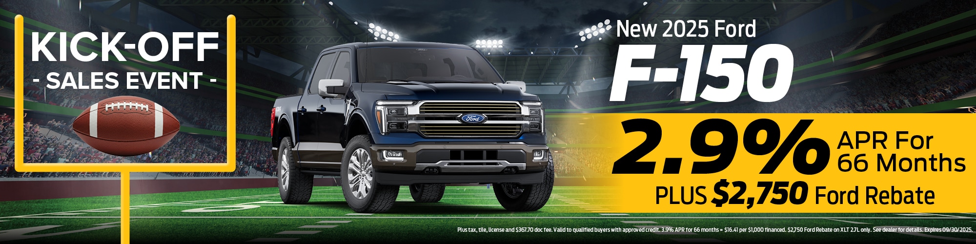 2025 Ford F-150 Offer | Wickstrom Ford