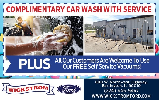 Complimentary Car Wash With Service
