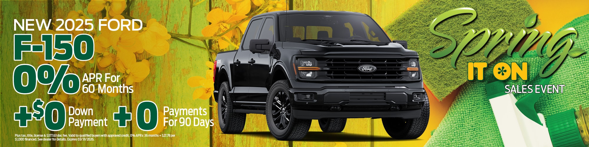 2025 Ford F-150 Offer | Wickstrom Ford