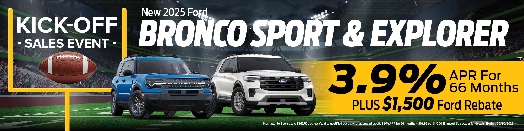 2025 Ford Models Finance Offer | Wickstrom Ford