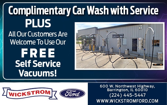 Complimentary Car Wash w/ Service
