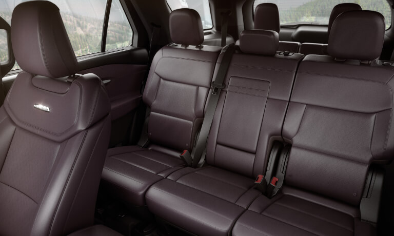 2026 Ford Explorer interior back seats