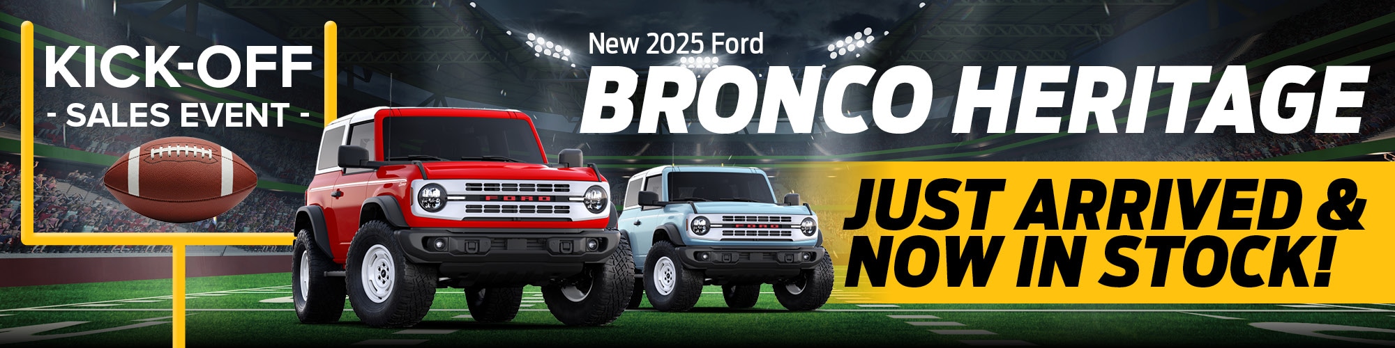 2025 Ford Bronco Offer | Wickstrom Ford