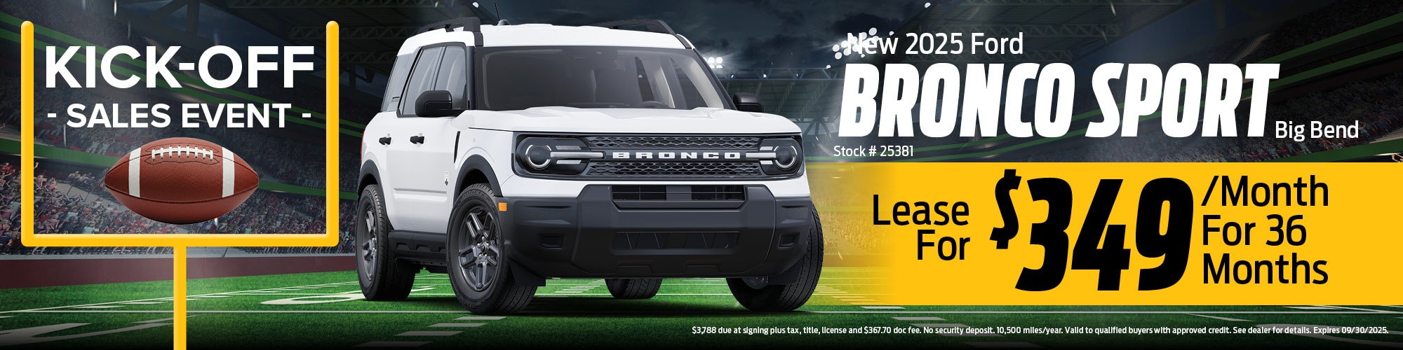 2025 Ford Bronco Sport Offer | Wickstrom Ford