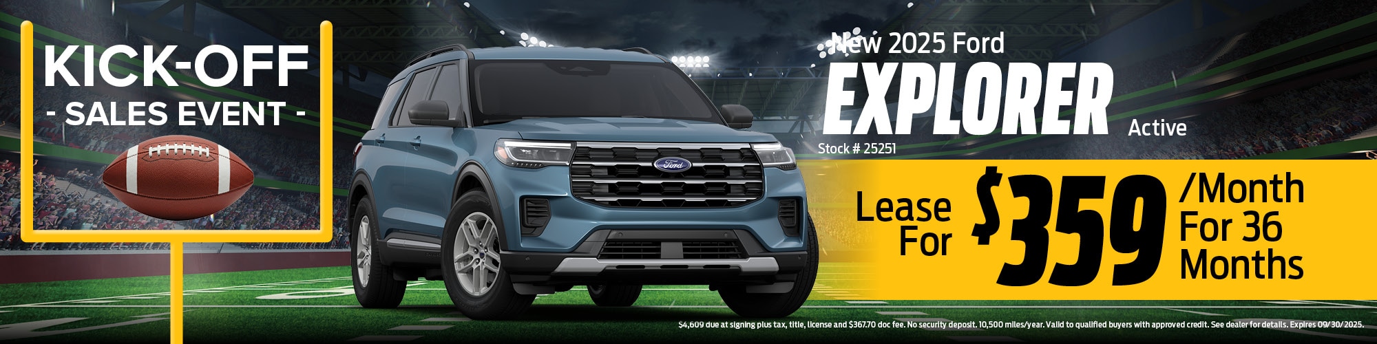 2025 Ford Explorer Offer | Wickstrom Ford