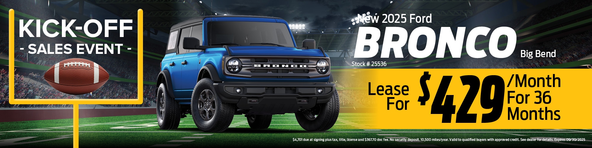 2025 Ford Bronco Offer | Wickstrom Ford