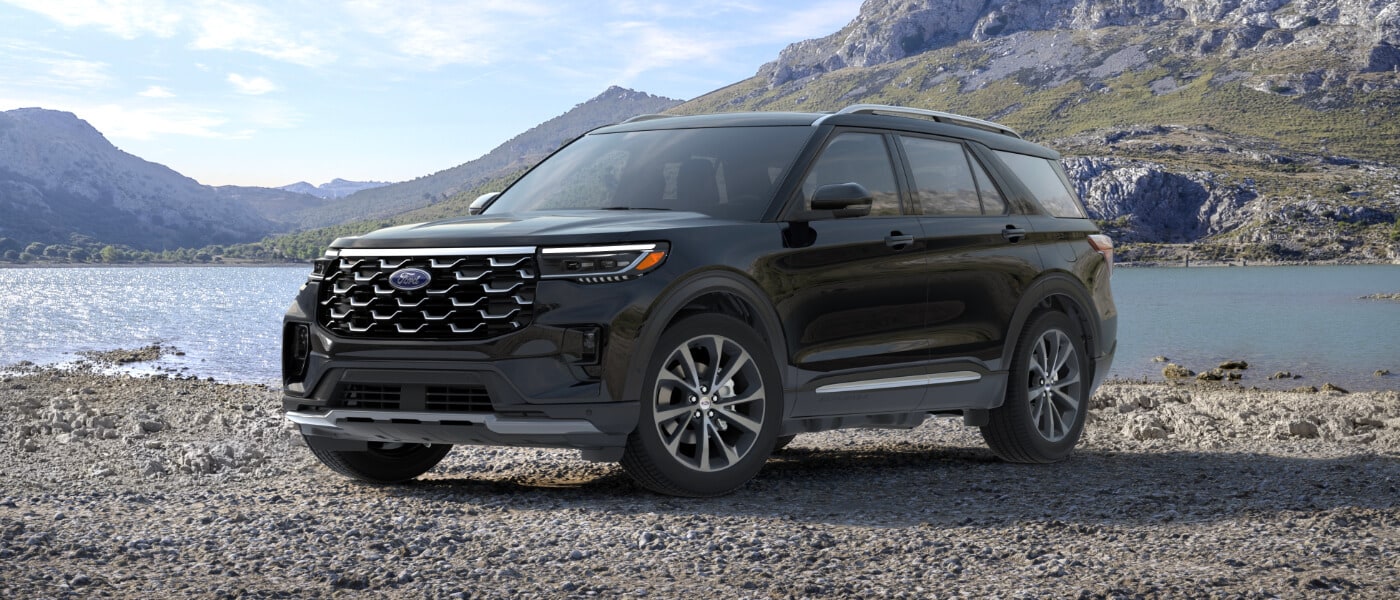 2026 Ford Explorer Exterior Parked By Lake