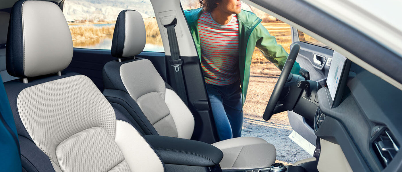 2026 Ford Escape Interior Front Seating Side View