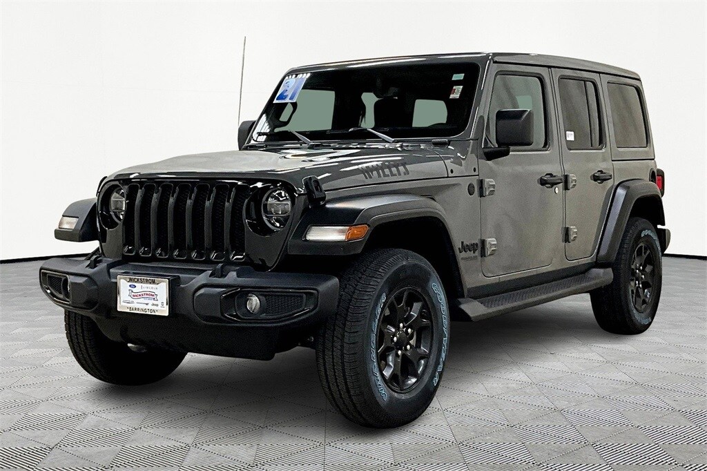 Used 2021 Jeep Wrangler Unlimited Willys SUV