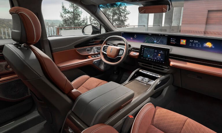 2026 Lincoln Nautilus interior front seats