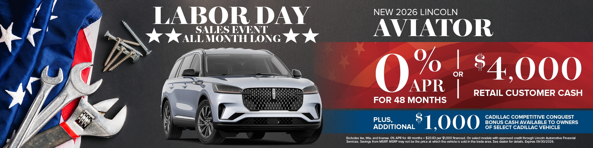 2026 Lincoln Aviator Special Offer | Wickstrom Lincoln