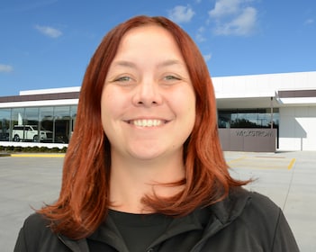 Staff member Becky Pritle  from ID_4267be