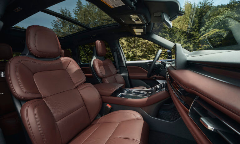 2026 Lincoln Aviator interior front seats