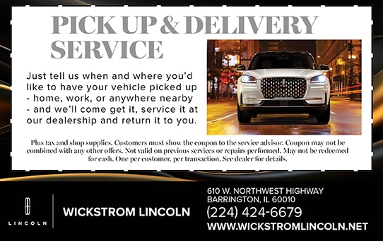 Pick Up & Delivery Service