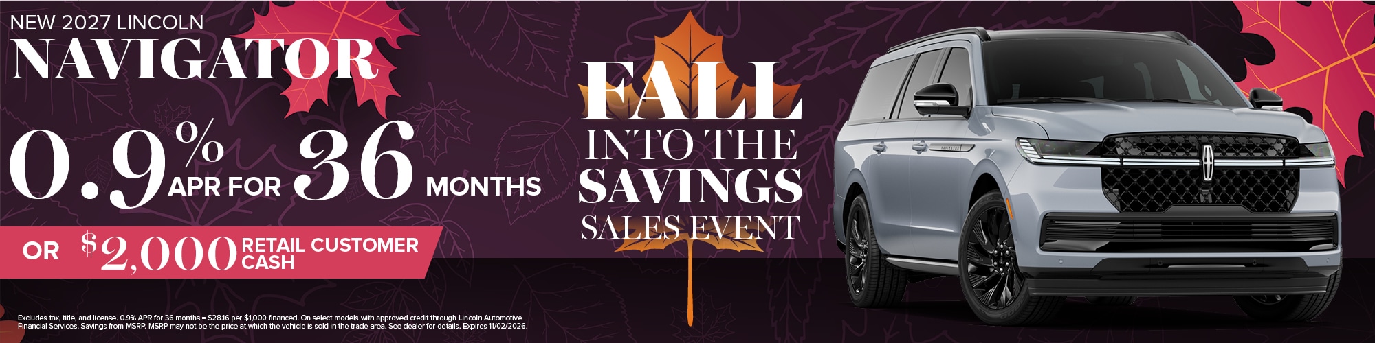 2027 Lincoln Navigator Now In Stock | Wickstrom Lincoln