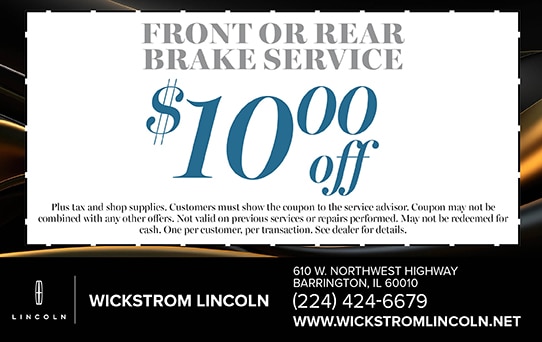 Front or Rear Brake Service