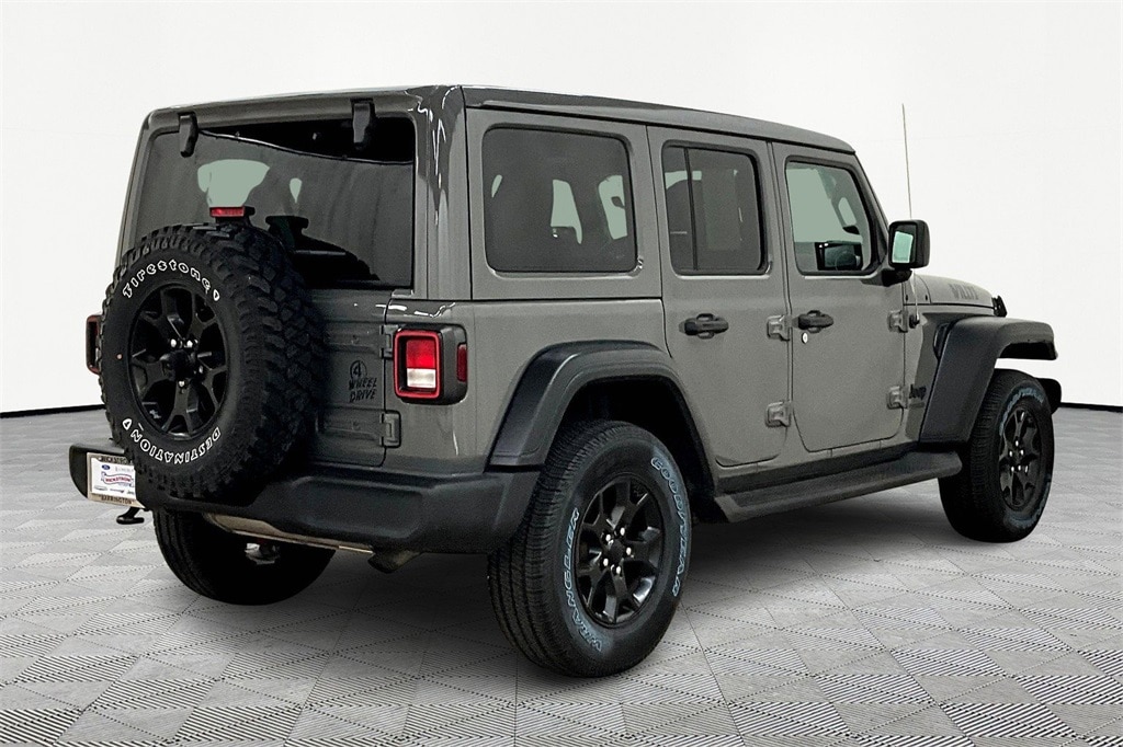 Used 2021 Jeep Wrangler Unlimited Willys SUV