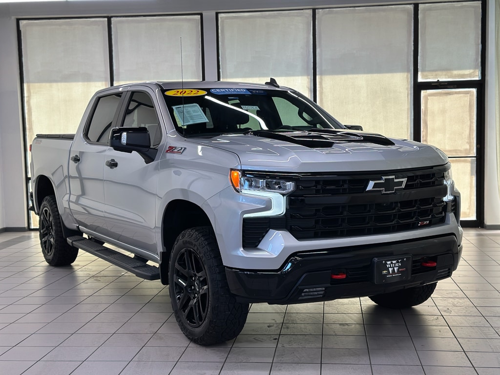 Certified 2022 Chevrolet Silverado 1500 LT Trail Boss Truck Crew Cab