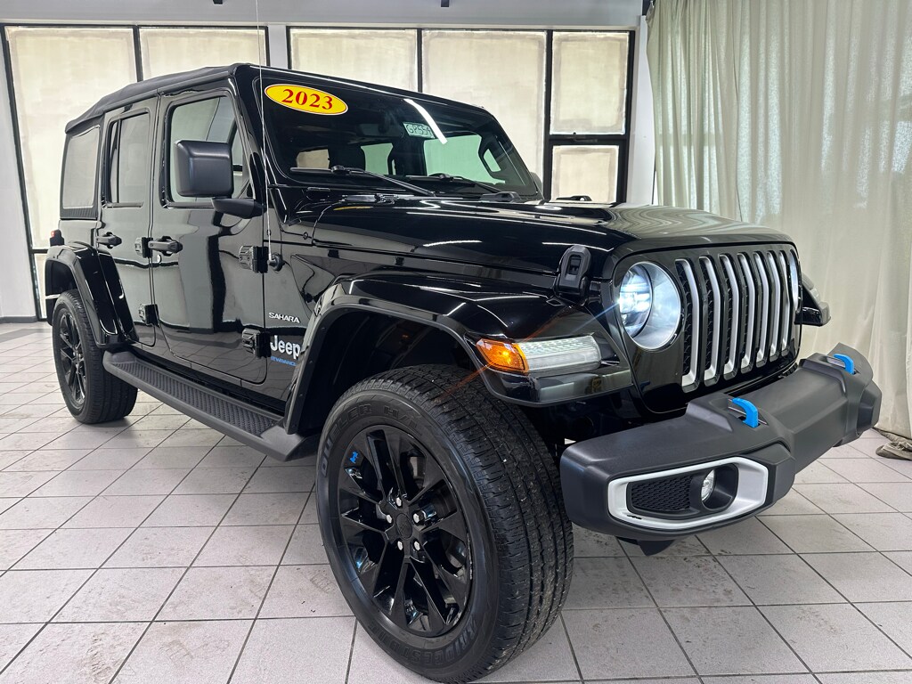 Used 2023 Jeep Wrangler 4xe Sahara 4x4 SUV