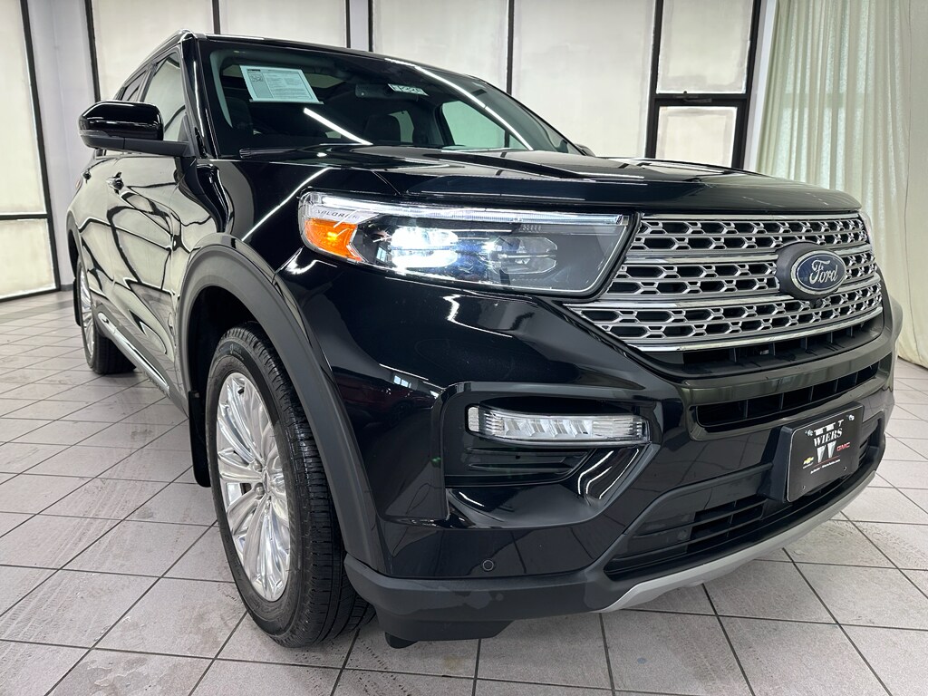Used 2023 Ford Explorer Limited with VIN 1FMSK8FHXPGA45930 for sale in Demotte, IN
