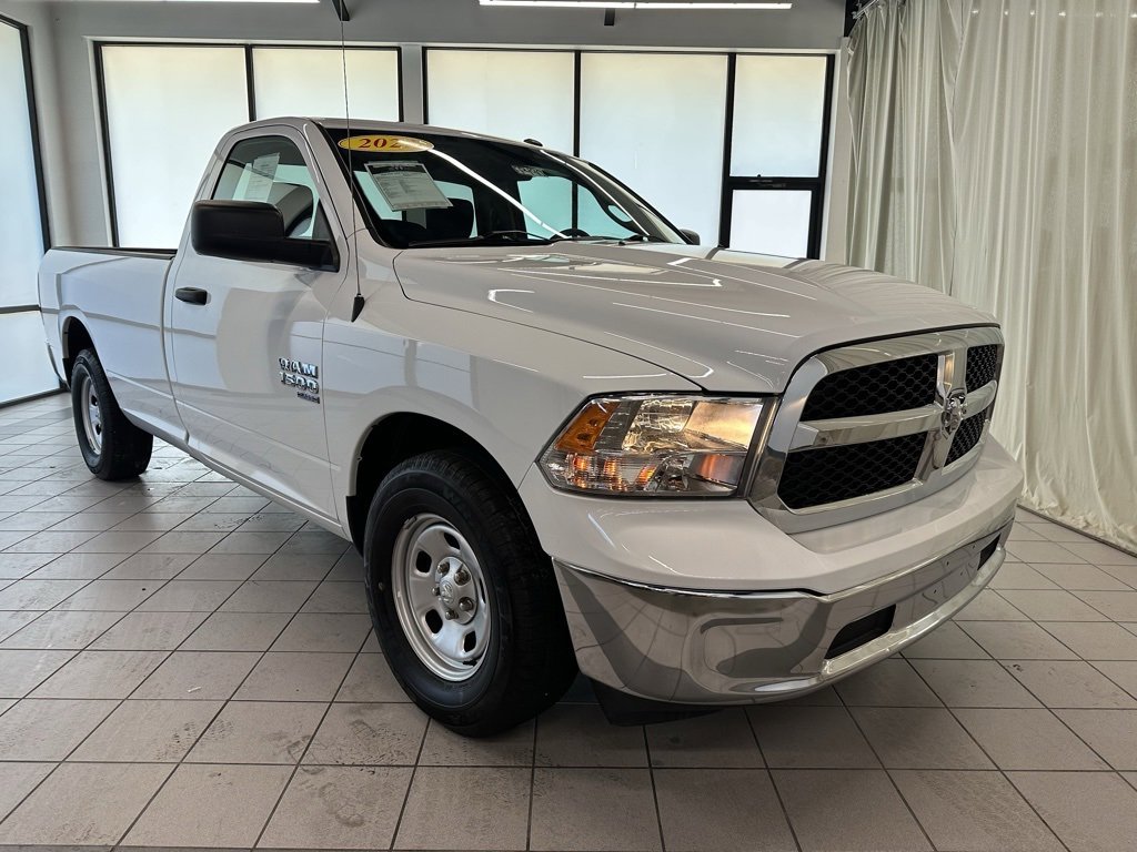 Used 2023 RAM Ram 1500 Classic Tradesman with VIN 3C6JR6DG9PG639981 for sale in Demotte, IN