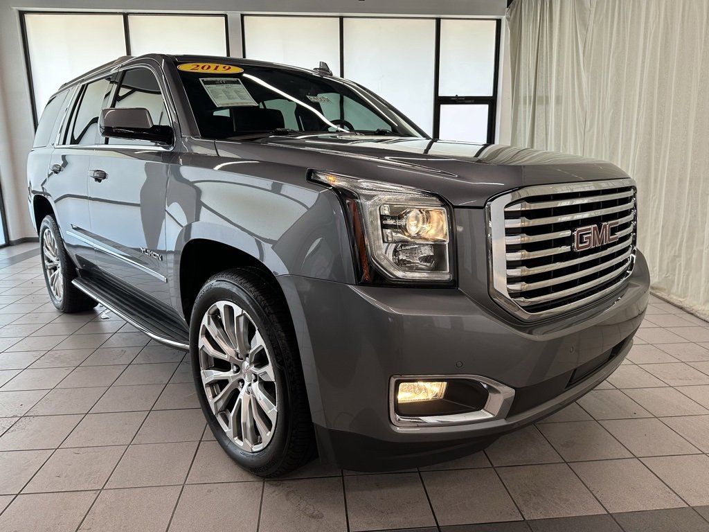 Used 2019 GMC Yukon SLT with VIN 1GKS2BKCXKR308804 for sale in Demotte, IN