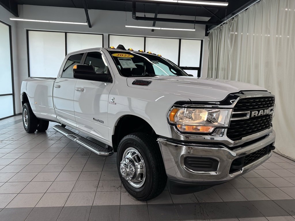 Used 2022 RAM Ram 3500 Pickup Big Horn with VIN 3C63RRHL2NG291472 for sale in Demotte, IN