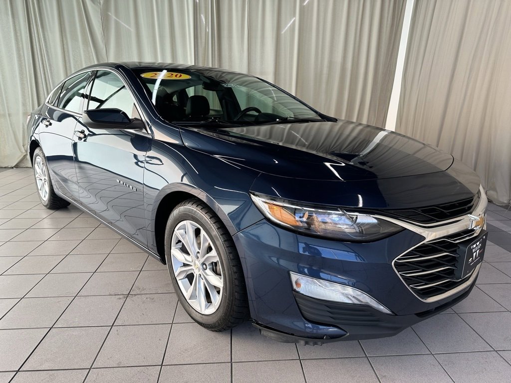 Used 2020 Chevrolet Malibu 1LT with VIN 1G1ZD5ST1LF153450 for sale in Demotte, IN