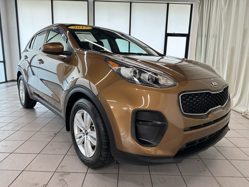 Used 2017 Kia Sportage LX with VIN KNDPM3AC4H7221200 for sale in Demotte, IN