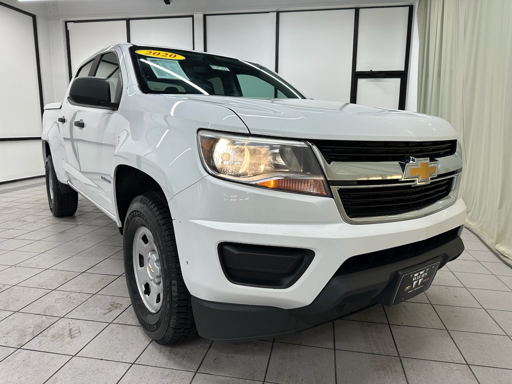 Used 2020 Chevrolet Colorado WT with VIN 1GCGSBEA0L1186370 for sale in De Motte, IN