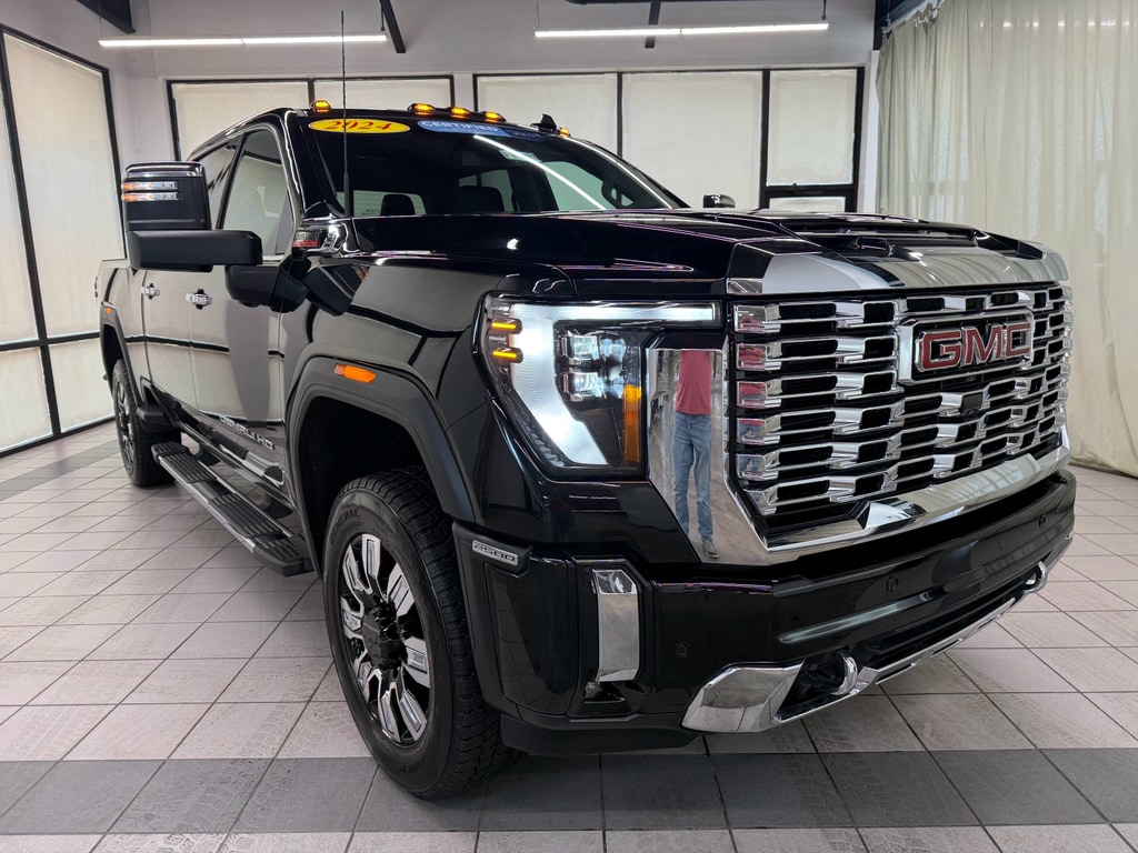 Certified 2024 GMC Sierra 2500HD Denali with VIN 1GT19REYXRF209401 for sale in Demotte, IN