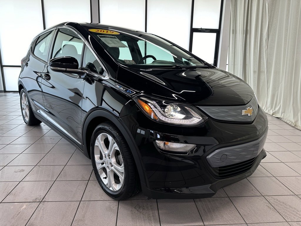 Used 2019 Chevrolet Bolt EV LT with VIN 1G1FY6S09K4102078 for sale in Demotte, IN