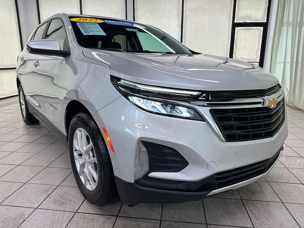Used 2022 Chevrolet Equinox LT with VIN 3GNAXKEV3NL251225 for sale in Demotte, IN