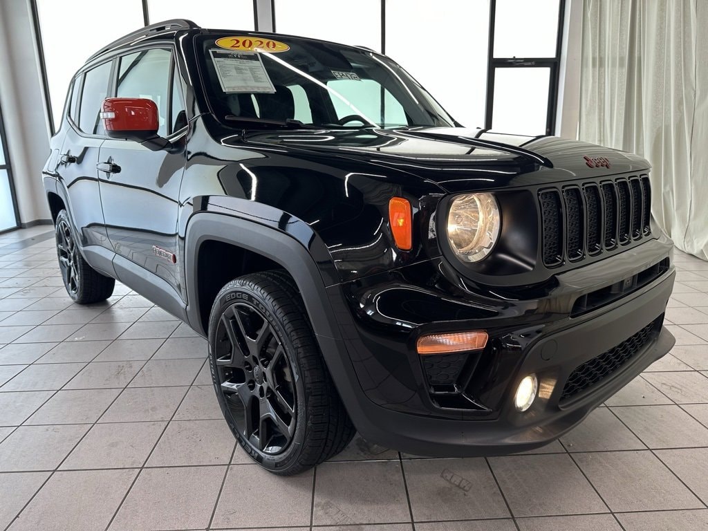 Used 2020 Jeep Renegade Orange Edition with VIN ZACNJBBB7LPL73612 for sale in Demotte, IN