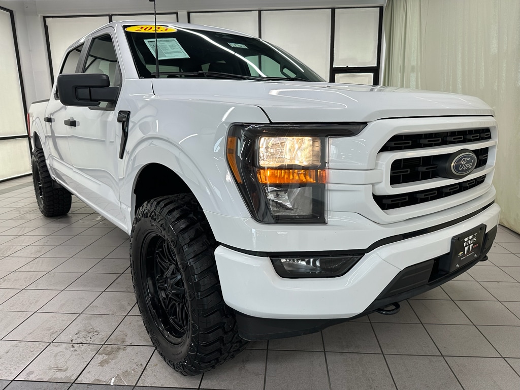 Used 2023 Ford F-150 XLT with VIN 1FTFW1E57PKE02020 for sale in Demotte, IN