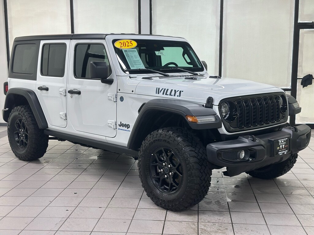 Used 2025 Jeep Wrangler 4xe Willys SUV