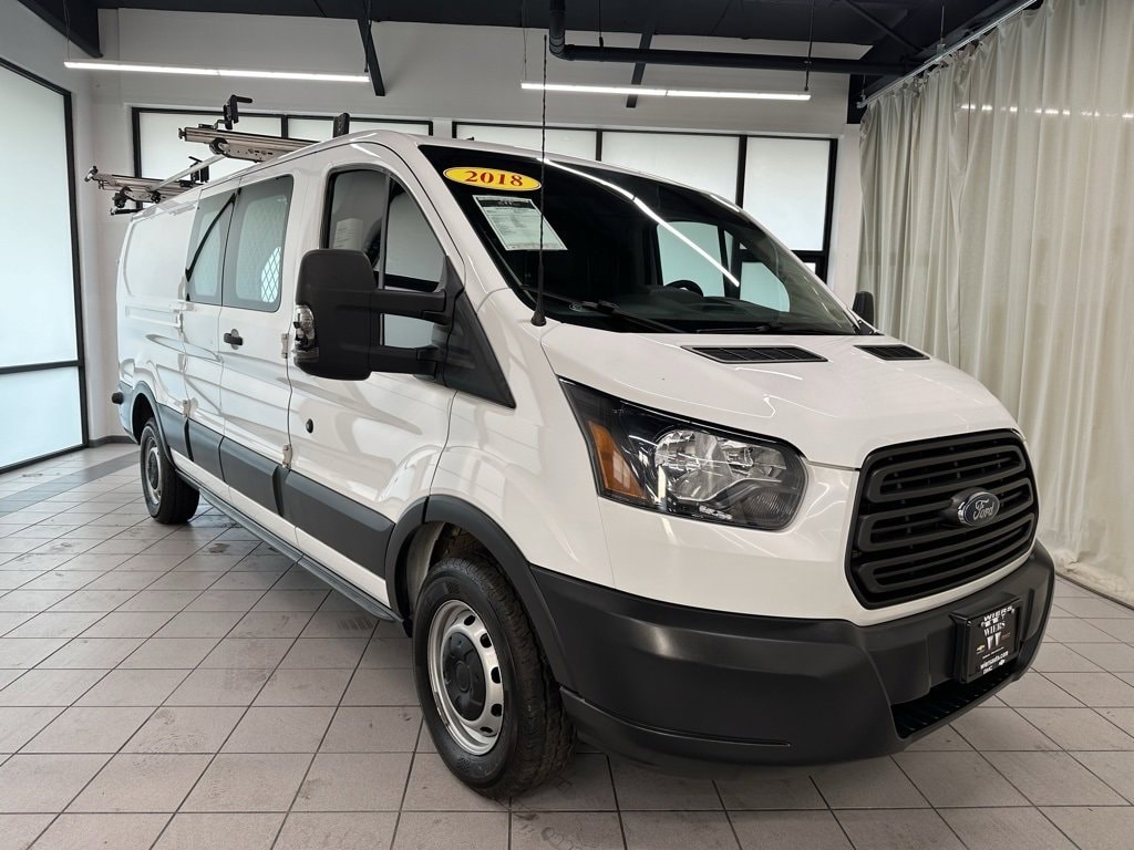 Used 2018 Ford Transit Van Base with VIN 1FTBW2ZM1JKA24130 for sale in Demotte, IN