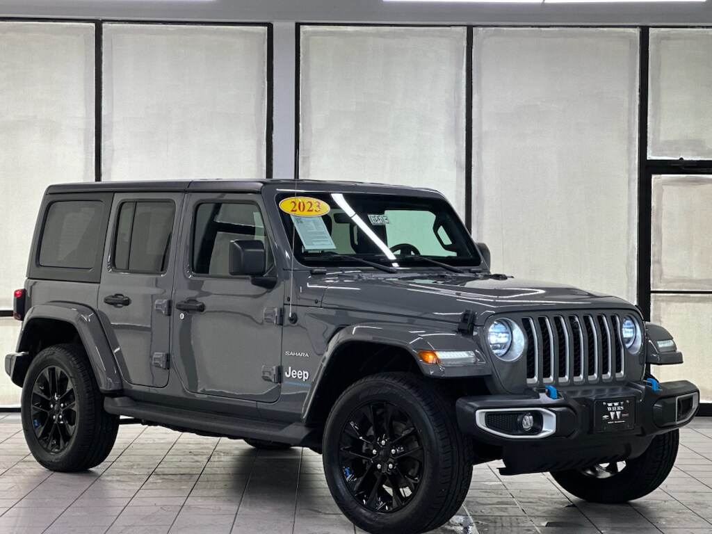 Used 2023 Jeep Wrangler 4xe Sahara 4x4 SUV